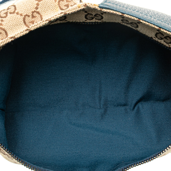 Pre-Loved Gucci GG Canvas Web Double Pocket Belt Bag - Picture 4 of 11